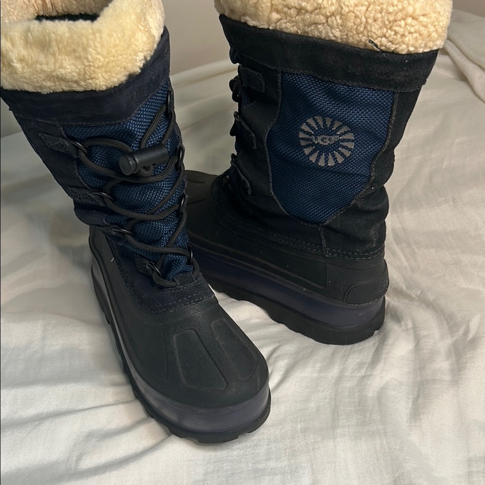 UGG Black and Blue Bobbey Snow Boot
